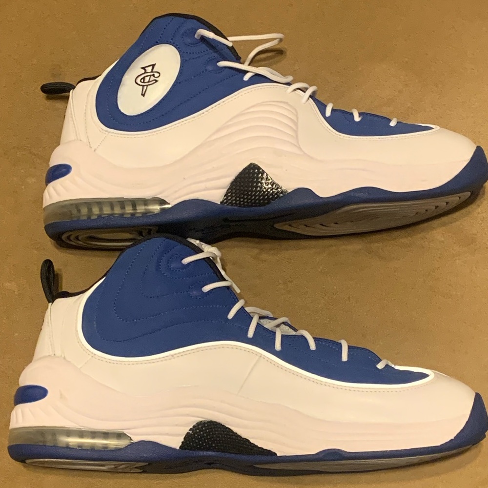 Size 13 Nike air penny 2 Atlantic blue